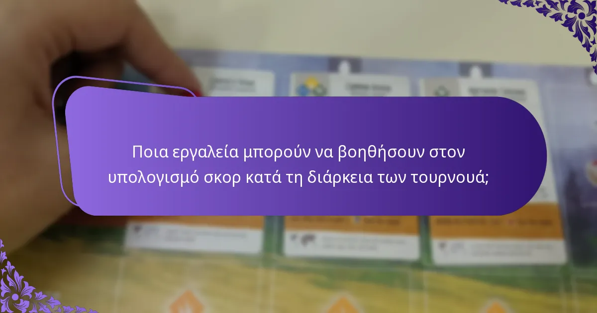 Πώς μπορούν οι στρατηγικές να βελτιώσουν τα αποτελέσματα σκορ σε τουρνουά;