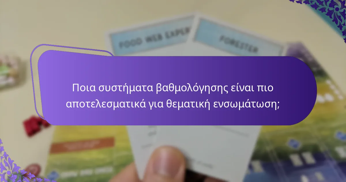 Πώς οι παραλλαγές βαθμολόγησης ενισχύουν το gameplay σε θεματικά παιχνίδια;