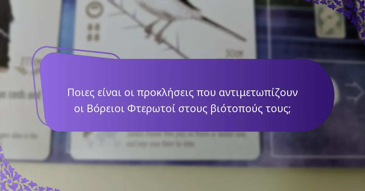 Πώς κατασκευάζουν οι Βόρειοι Φτερωτοί τις φωλιές τους;