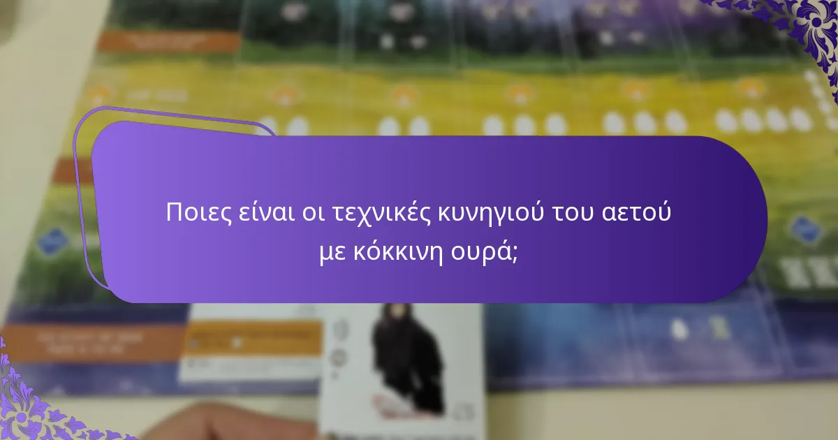 Πώς φωλιάζουν οι αετοί με κόκκινη ουρά;
