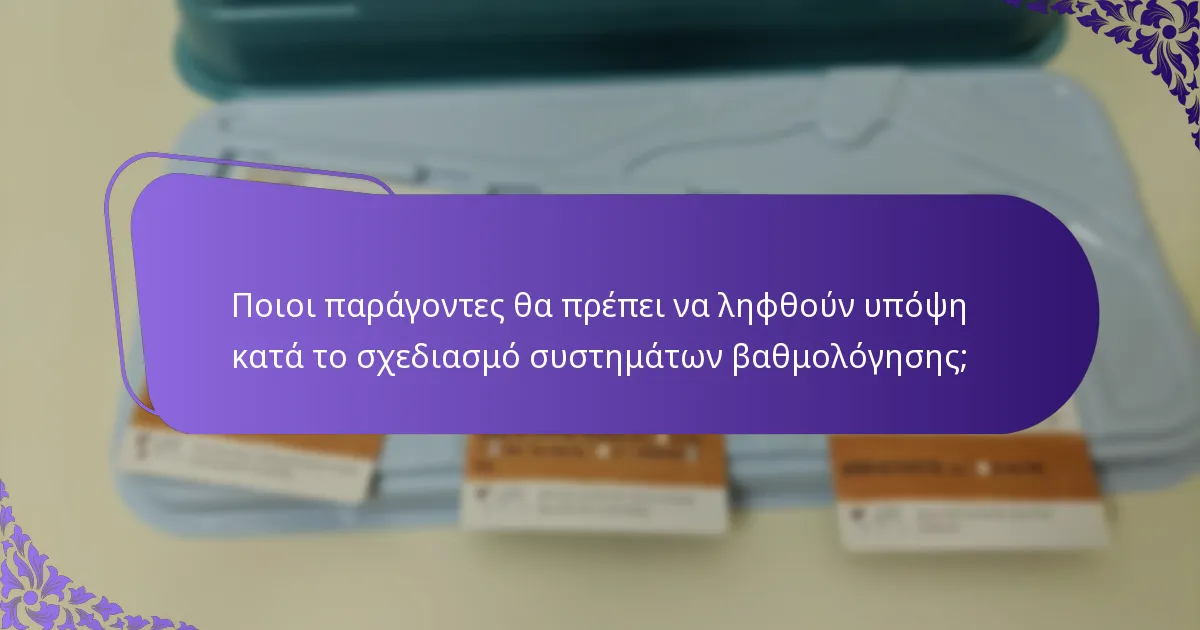 Ποιες είναι οι κοινές παγίδες στην εφαρμογή μηχανισμών βαθμολόγησης;